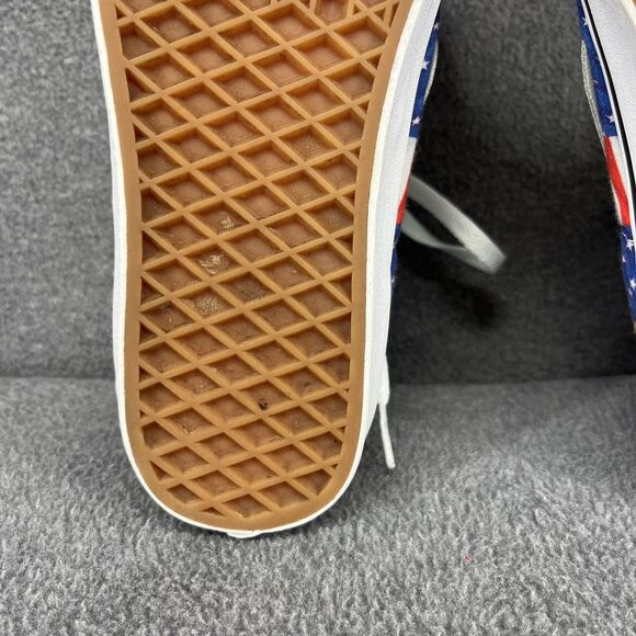 Vans‎ Sk8-Hi Shoes Mens 6.5 Women 8 American Flag Bald Eagle Patriotic High Top - Picture 16 of 16